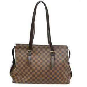 LOUIS VUITTON Chelsea Shoulder Tote Bag Damier Leather BN France N51119 15TA130
